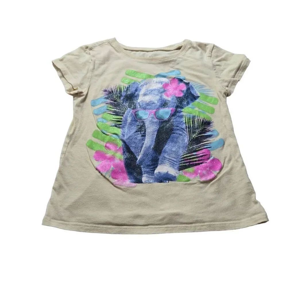 Children's Place Elephant shirt S5/6